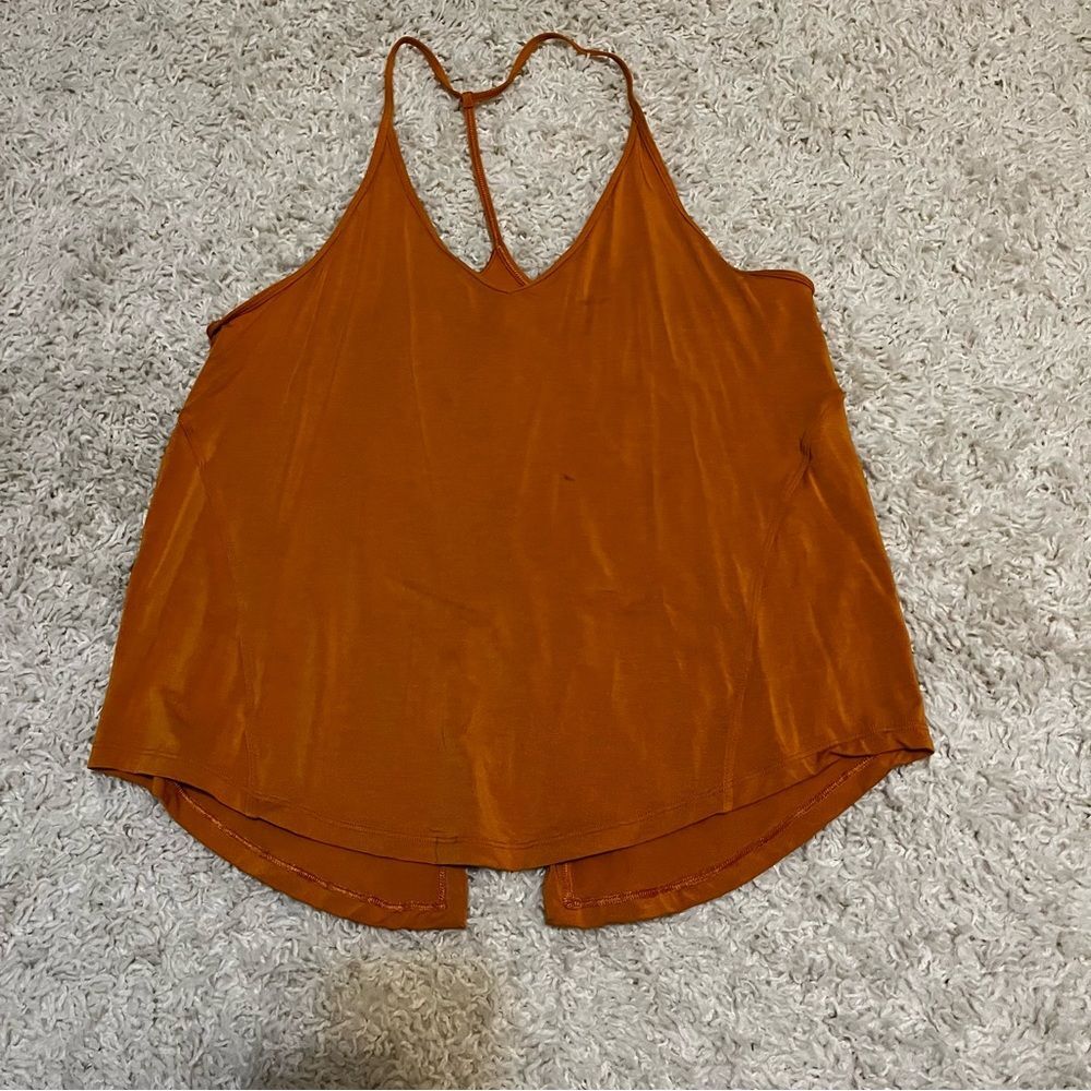 Lululemon Modal tie tank size 6